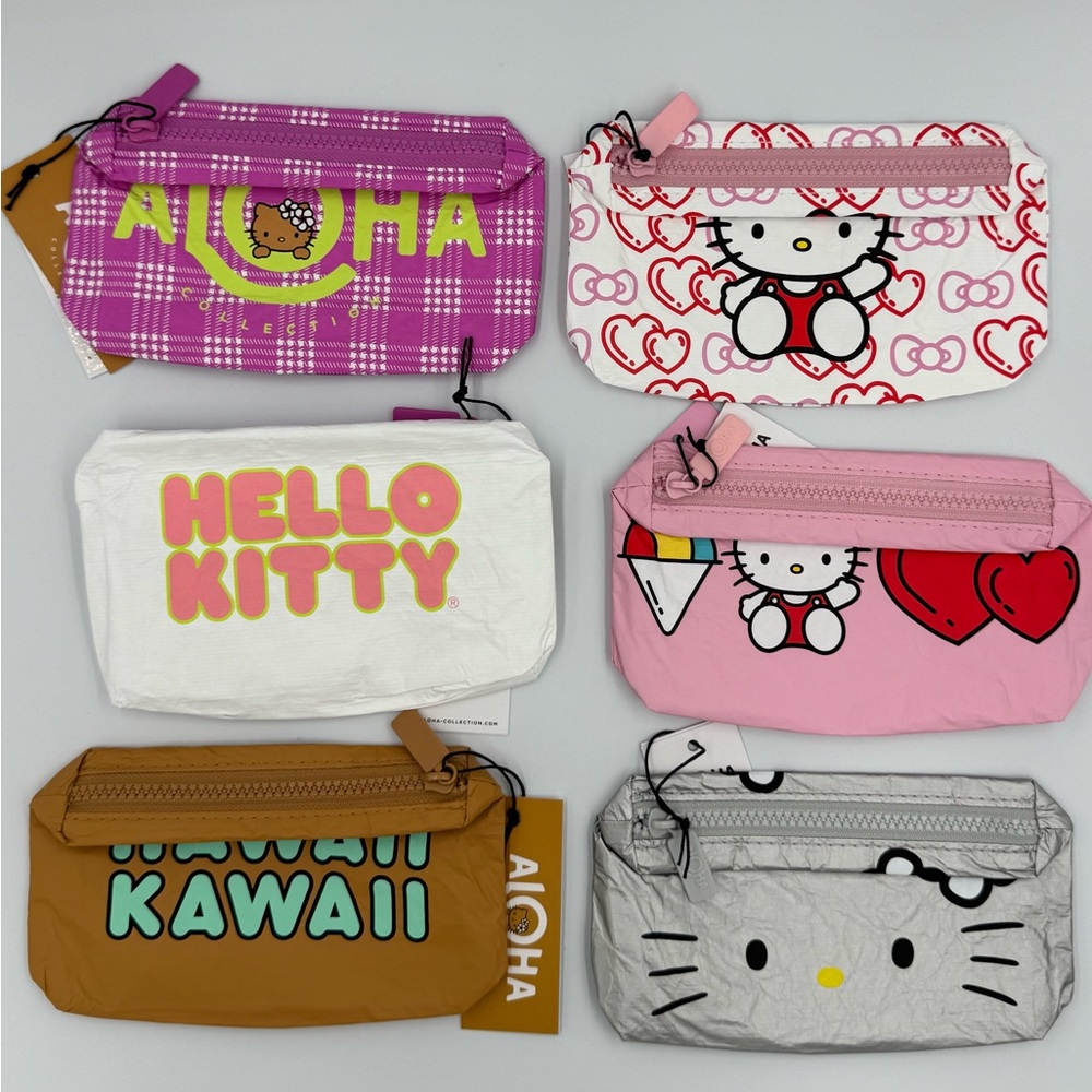 Aloha Collection x Hello Kitty Mini Pouch Set - Picture 2 of 13